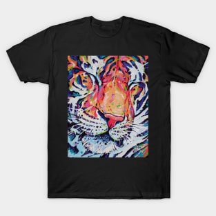 A moment of peace - Tiger Portrait T-Shirt